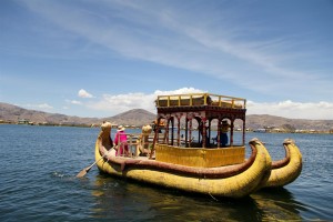 Lago Titicaca - Imbarcazione tipica